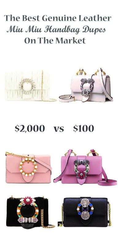 miu miu beau bag dupe|dupe handbags miumiyu.